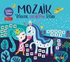 Mozaik Sticker (1.000+ &Ccedil;ıkartma) Kitabı - Turkuaz