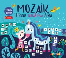 Mozaik Sticker (1.000+ Çıkartma) Kitabı - Turkuaz