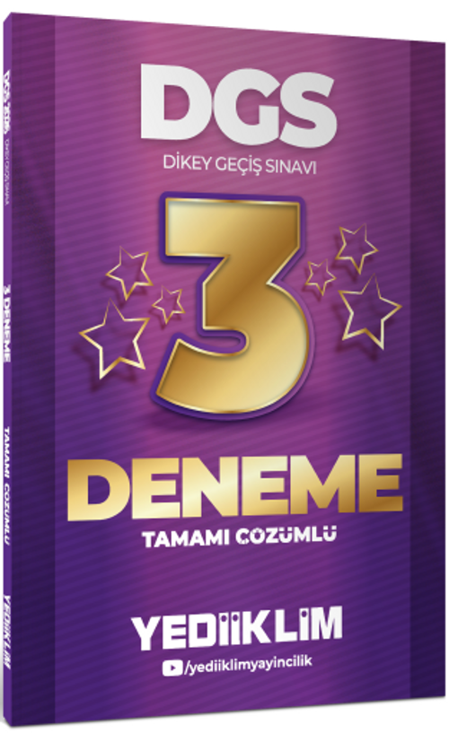 2026 DGS Tamamı Çözümlü 3 Yıldız Deneme