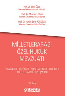 Milletlerarası Özel Hukuk Mevzuatı