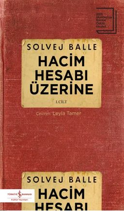 Hacim Hesabı Üzerine 1. Cilt