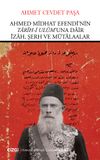 Ahmed Midhat Efendi'nin Tarih-i Ulum'una Dair İzah, Şerh ve M&uuml;talaalar