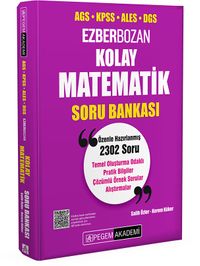 KPSS ALES DGS Kolay Matematik Soru Bankası