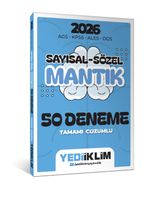 2026 AGS KPSS ALES DGS Sayısal Sözel Mantık Tamamı Çözümlü 50 Deneme