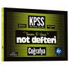KPSS Coğrafya Konu Anlatımlı Not Defteri
