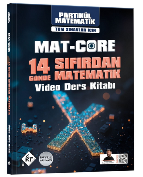 Partikül Matematik Mat-Core 14 Günde Sıfırdan Matematik Video Ders Kitabı