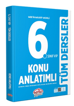 6. Sınıf VIP Dersler Konu Anlatımlı 