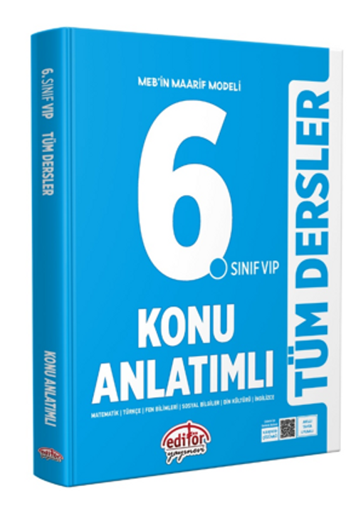 6. Sınıf VIP Dersler Konu Anlatımlı 