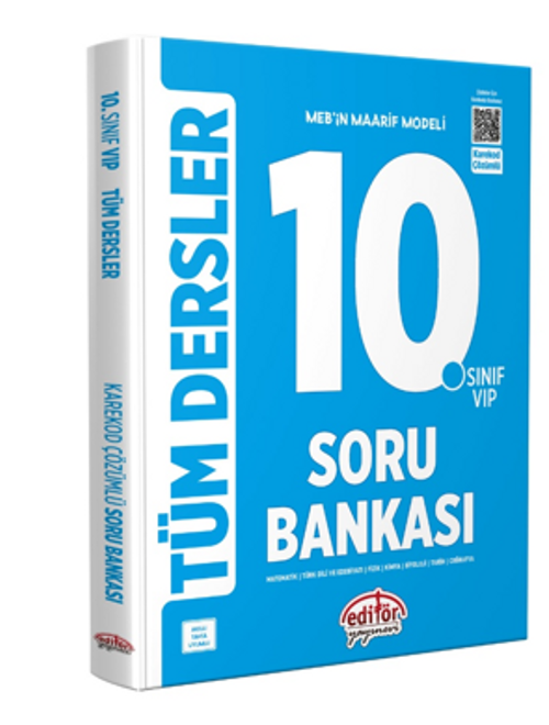 10. Sınıf VIP Tüm Dersler Soru Bankası (Komisyon ) Fiyatı