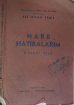 Harb Hatıralarım 1. Cild / 12-C-24