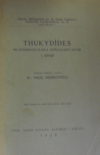 Peloponnesoslularla Atinalıların Savaşı 1. Kitap / 12-C-25