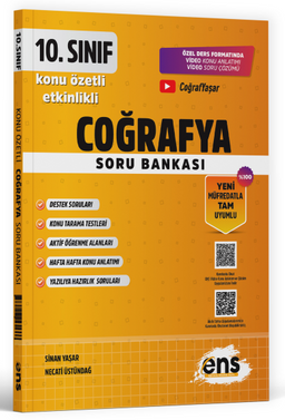 10. Sınıf Coğrafya Etkinlikli Soru Bankası