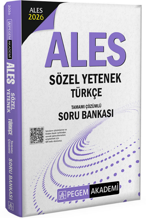 2026 ALES Sözel Yetenek Türkçe Tamamı Çözümlü Soru Bankası