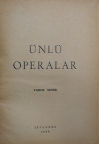 Ünlü Operalar / 8-G-73