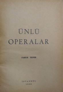 Ünlü Operalar / 8-G-73