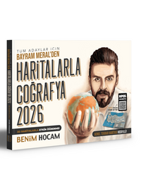 2026 Tüm Adaylar İçin Haritalarla Coğrafya Konu Anlatımı