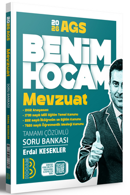 2026 KPSS AGS Mevzuat Tamamı Çözümlü Soru Bankası 