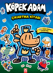 Köpek Adam Çıkartma Kitabı