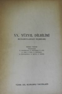 XX. Yüzyıl Dilbilimi / 13-C-27