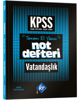 KPSS Vatandaşlık Konu Anlatımlı Not Defteri