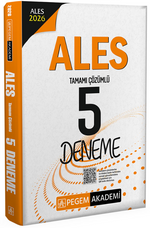 2026 ALES Tamamı Çözümlü 5 Deneme