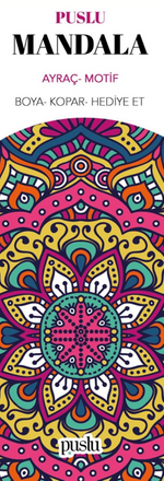 Mandala Ayraç/Motif (Boya-Kopar-Hediye Et)