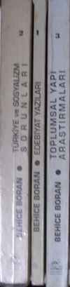 B&uuml;t&uuml;n Yapıtları / Behice Boran (3 Cilt) (2-E-24)