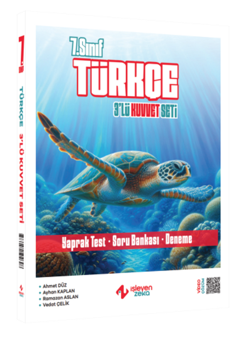7. Sınıf Türkçe 3 lü Kuvvet Serisi Seti