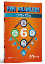 6. Sınıf Fen Bilimleri Defter Kitap
