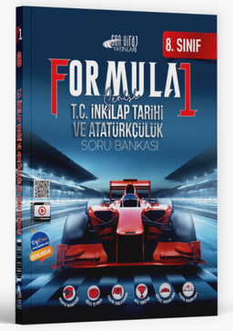 8. Sınıf T. C. İnkılap Tarihi ve Atatürkçülük Formula 1 Soru Bankası