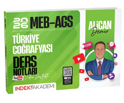 2026 MEB-AGS Türkiye Coğrafyası Video Ders Notları