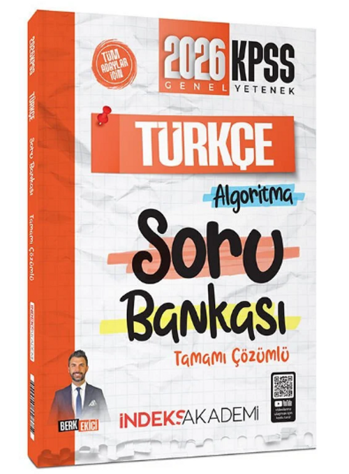 2026 KPSS Türkçe Algoritma Soru Bankası Çözümlü