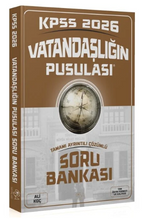 2026 KPSS Vatandaşlık Vatandaşlığın Pusulası Soru Bankası Çözümlü 