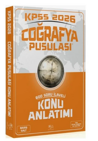 2026 KPSS Coğrafya Pusulası Konu Anlatımı