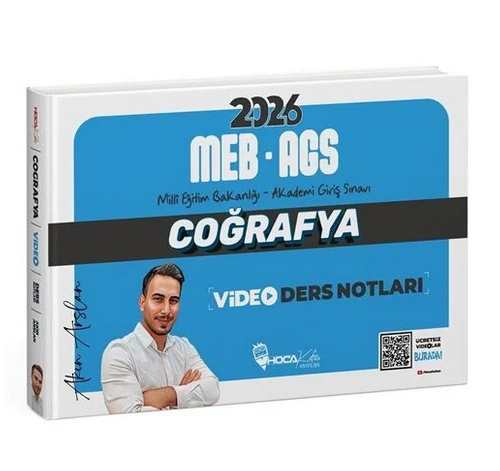 2026 MEB-AGS Coğrafya Video Ders Notları 