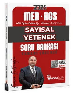 2026 MEB-AGS Sayısal Yetenek Soru Bankası Çözümlü 