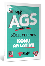 2026 MEB AGS Sözel Yetenek Konu Anlatımı