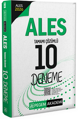 2026 ALES Tamamı Çözümlü 10 Deneme