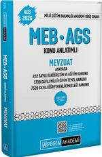 2026 MEB-AGS Konu Anlatımlı Mevzuat