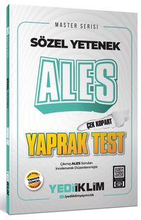 2026 ALES Sözel Yetenek Çek Kopart Yaprak Test