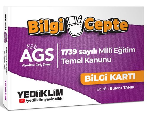 2026 MEB AGS Bilgi Cepte 1739 Sayılı Milli Eğitim Temel Kanunu