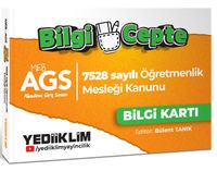 2026 MEB AGS Bilgi Cepte 7528 Sayılı Öğretmenlik Meslek Kanunu Bilgi Kartı (Soru-Cevap)