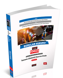 HMGS Borçlar Hukuku Tamamı Çözümlü Hazırlık Kitabı 
