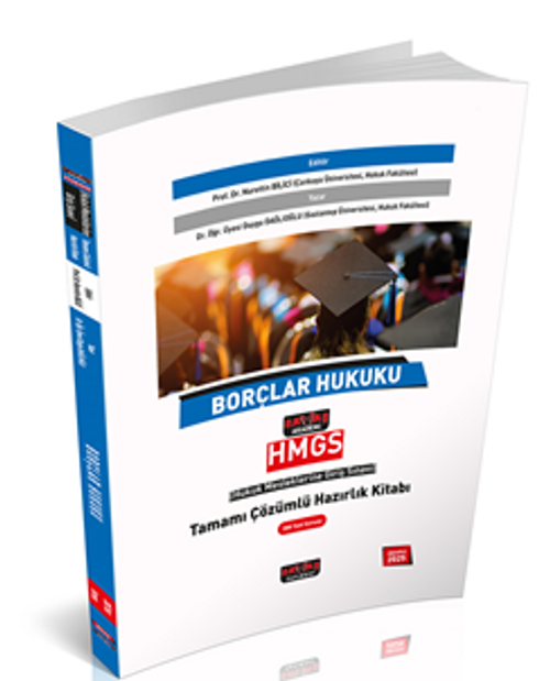 HMGS Borçlar Hukuku Tamamı Çözümlü Hazırlık Kitabı 