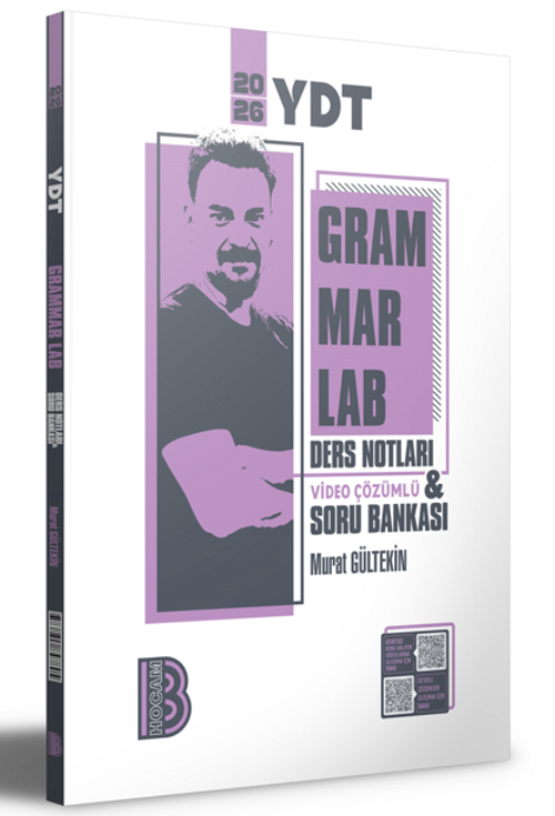 2026 YDT Grammar Lab Ders Notları ve Video Çözümlü Soru Bankası