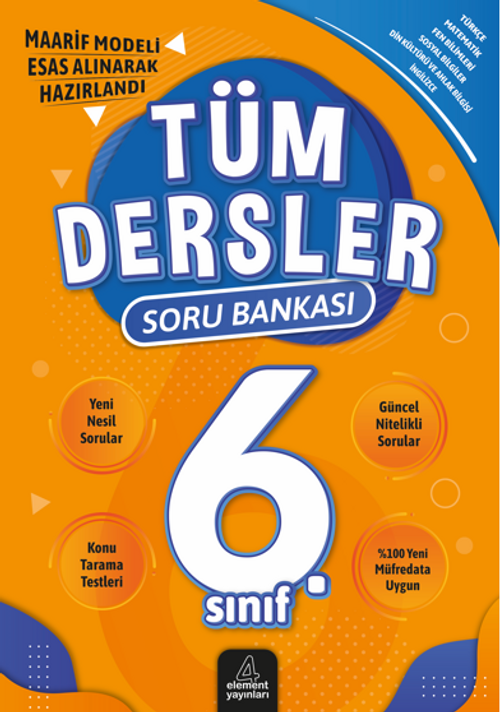 6. Sınıf  Tüm Dersler Soru Bankası