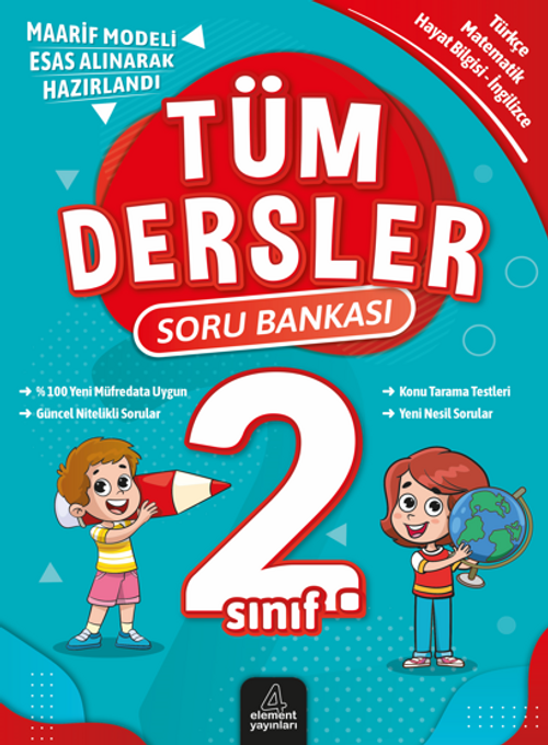 2. Sınıf  Tüm Dersler Soru Bankası 