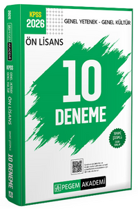 2026 KPSS Genel Yetenek Genel Kültür Ön Lisans Tamamı Çözümlü 10 Deneme