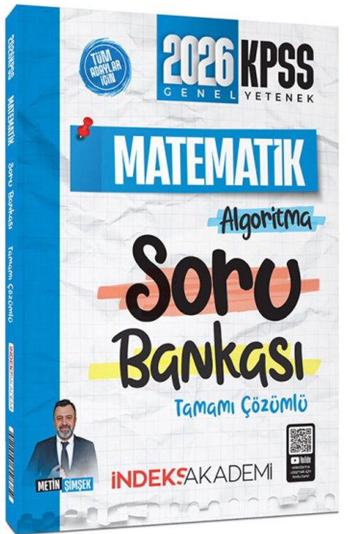 2026 KPSS Matematik Algoritma Soru Bankası Çözümlü