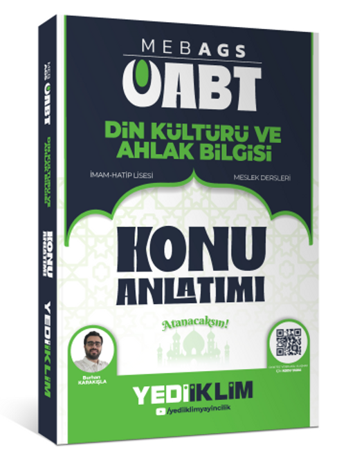 2026 MEB AGS ÖABT Din Kültürü ve Ahlak Bilgisi Konu Anlatımı